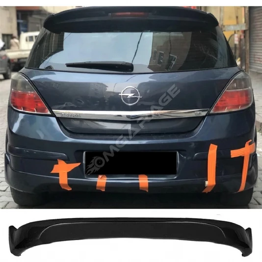 Opel Astra H OPC Arka Ek Plastik Siyah Difüzör 2004-2012 Arka-bodykit-ek-karlık