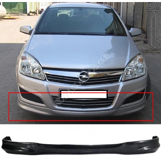 Opel Astra H Ön Ek Plastik Siyah karlık-ön-ek-bodykit 2010 2011 2012 Makyajlı Kasa