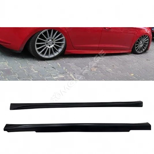 Toyota Auris Yan Marşpiyel Seti Mat Siyah Plastik 2 Adet 2006 2007 2008 2009 2010