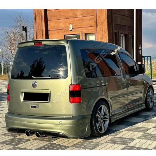 Vw Caddy Arka Ek Arka Ek Plastik Siyah Difüzör 2004-2010 Arka-bodykit-ek-karlık