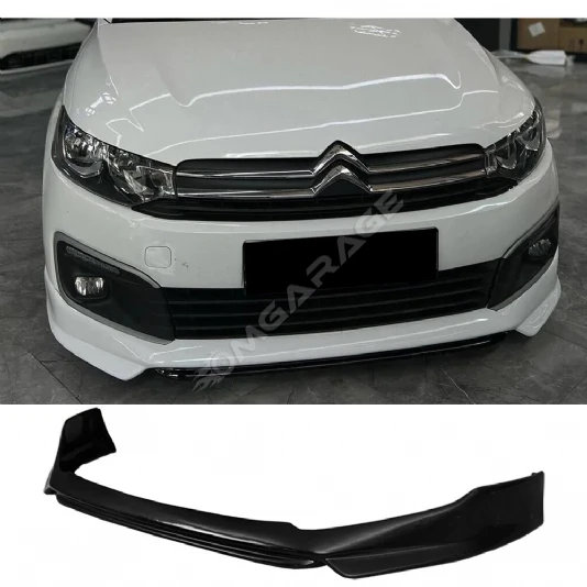 Citroen C Elysee Ön Ek Plastik Siyah karlık-ön-ek-bodykit Makyajlı Kasa 2018 ve üzeri