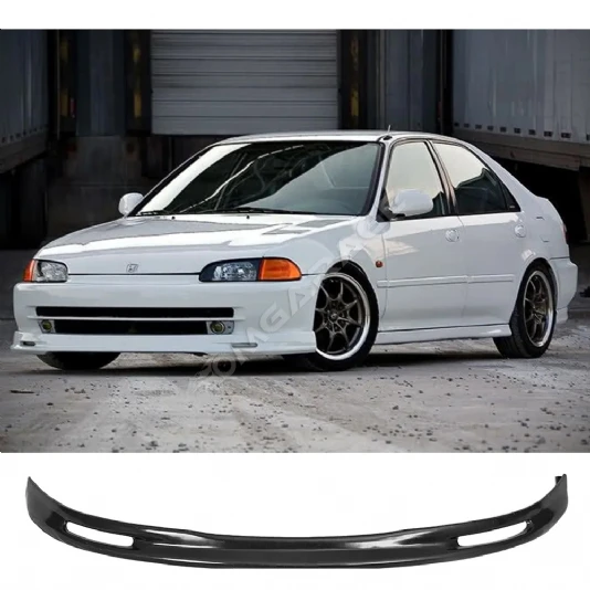 Honda Civic Sedan Mugen Ön Ek Karlık Mat Siyah Plastik 1992 1993 1994 1995