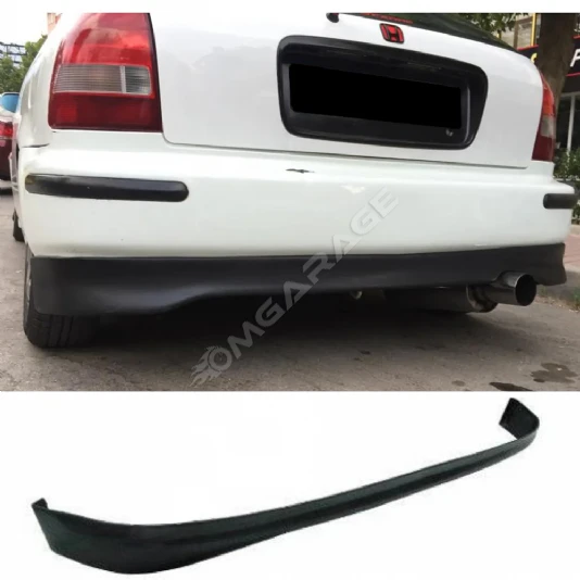 Honda Civic HB Arka Ek Plastik Siyah Difüzör 1996 1997 1998 1999 2000 2001 Arka-difizör-bodykit-ek