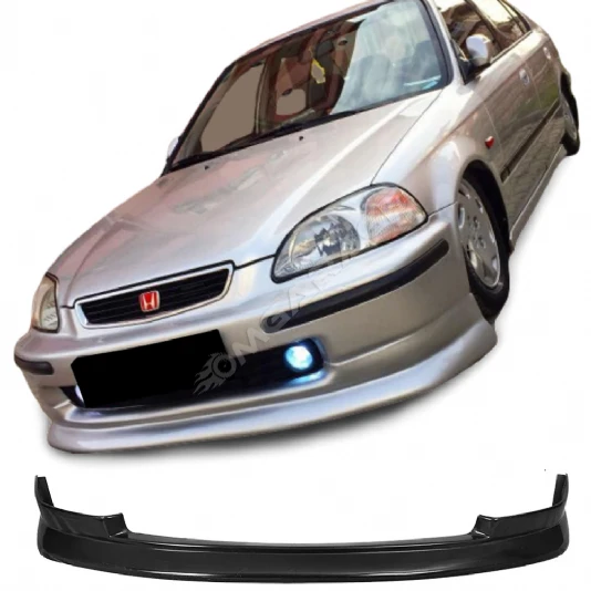 Honda Civic İes CS Ön Ek Plastik Siyah karlık-ön-ek-bodykit Makyajsız Kasa 1996 1997 1998
