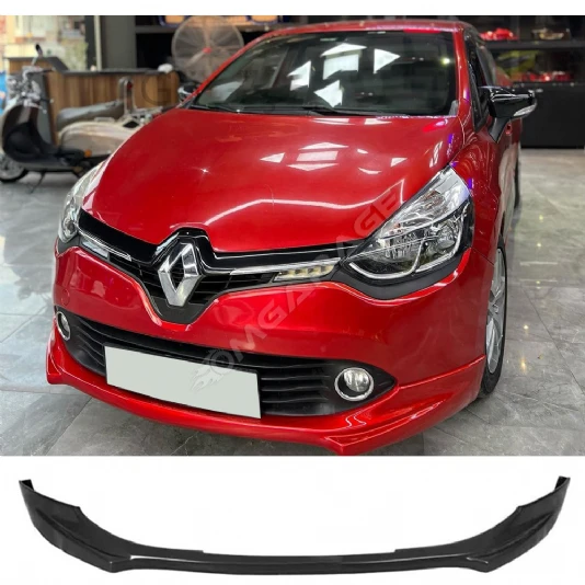 Renault Clio 4 Ön Ek Plastik Siyah karlık-ön-ek-bodykit 2012 2013 2014 2015 2016 Makyajsız Kasa