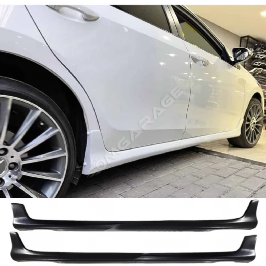 Toyota Corolla Twin Yan Marşpiyel Seti Mat Siyah Plastik 2 Adet 2013 2014 2015 2016 2017 2018