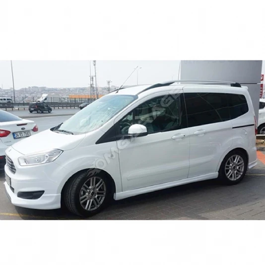 Ford Courier Yan Marşpiyel Seti Mat Siyah Plastik 2 Adet 2014 ve üzeri