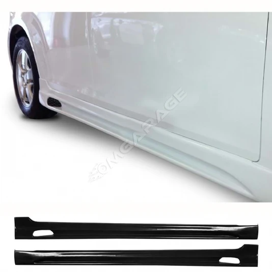 Chevrolet Cruze Rieger Yan Marşpiyel Seti Mat Siyah Plastik 2 Adet 2009 2010 2011 2012 2013 2014