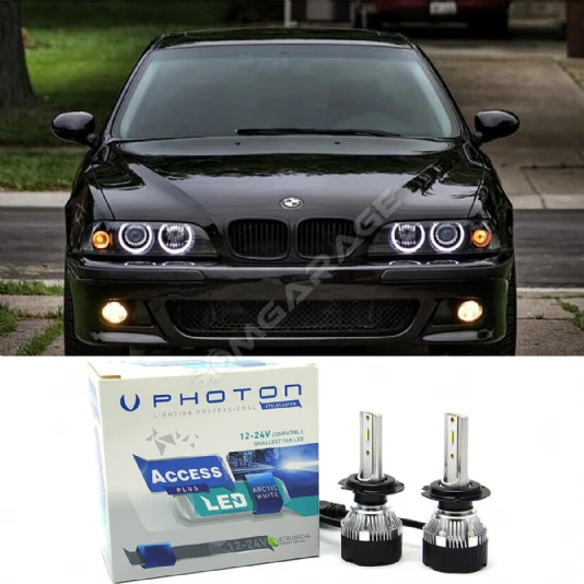 Bmw E39 Led Xenon Kısa Far Ampulü H7 Access Yeni Seri Beyaz 2000-2004