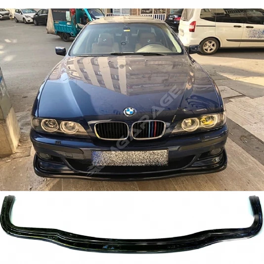 Bmw E39 Ön Lip Plastik Parlak Siyah karlık-ön-ek-bodykit 1996 1997 1998 1999 2000 2001 2002 2003