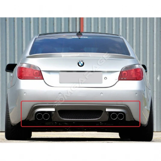 Bmw E60 M5 Difüzör Difizör Plastik Parlak Siyah 2003-2010 5 Serisi Arka-bodykit-ek-karlık