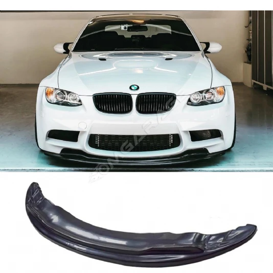 Bmw E93 M3 GTS Ön Lip Plastik Parlak Siyah karlık-ön-ek-bodykit 2007 2008 2009 2010 2011