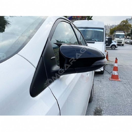 Toyota Corolla E170 Batman Yarasa Ayna Kapağı Piano Black 2013 2014 2015 2016 2017 2018