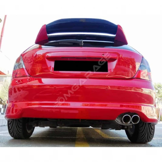 Honda Civic Sport Ep2 Ep3 Arka Ek Plastik Siyah Difüzör Arka-bodykit-ek-karlık