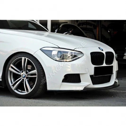 Bmw F20 M Technic Düz Ön Lip Plastik Parlak Siyah karlık-ön-ek-bodykit 2011 2012 2013 2014