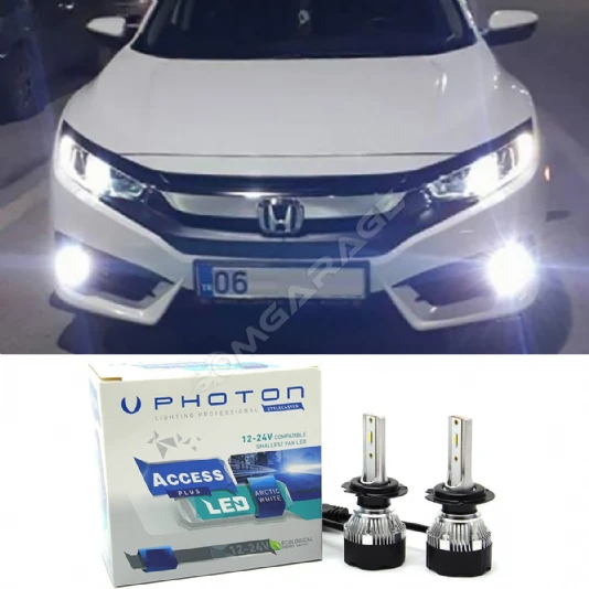 Honda Civic FC5 Led Xenon Sis Far Ampulü H11 Access Yeni Seri Beyaz