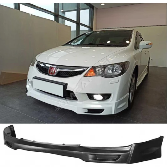 Honda Civic Fd6 Makyajlı Kasa Mugen Ön Ek Plastik Siyah karlık-ön-ek-bodykit 2009 2010 2011