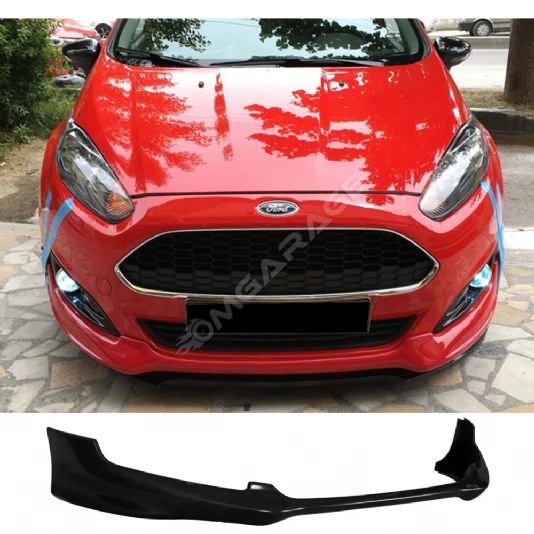 Ford Fiesta Ön Ek Plastik Siyah karlık-ön-ek-bodykit 2014 2015 2016 2017 Makyajlı Kasa