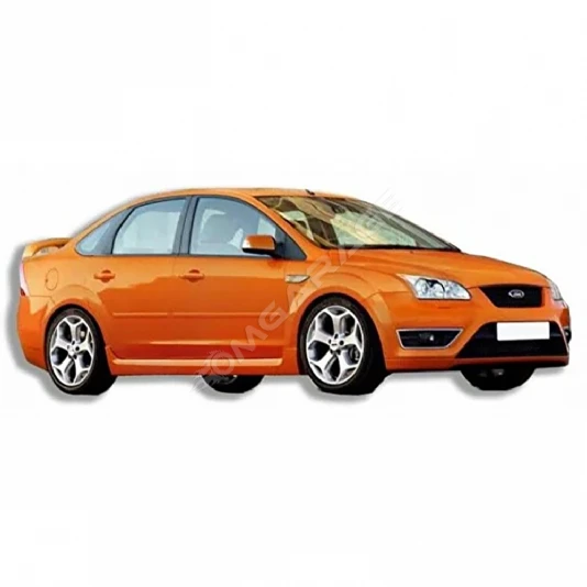 Ford Focus 2 Yan Marşpiyel Seti Mat Siyah Plastik 2 Adet 2004 2005 2006 2007 2008 2009 2010