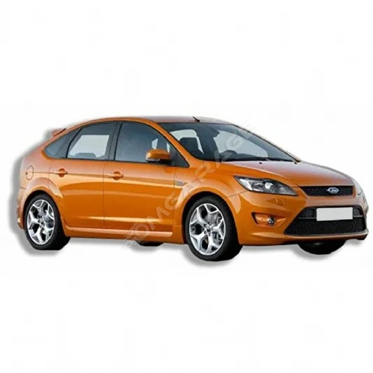 Ford Focus 2 Yan Marşpiyel Seti Mat Siyah Plastik 2 Adet 2004 2005 2006 2007 2008 2009 2010