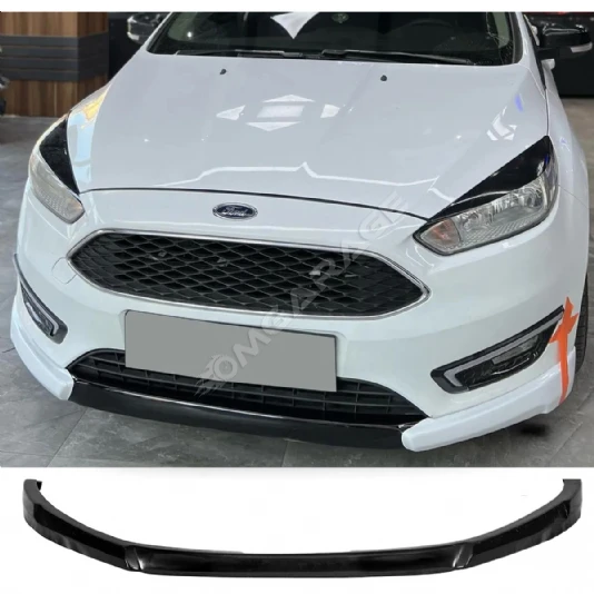 Ford Focus 3.5 Ön Ek Plastik Siyah karlık-ön-ek-bodykit 2015 2016 2017 2018 Makyajlı Kasa
