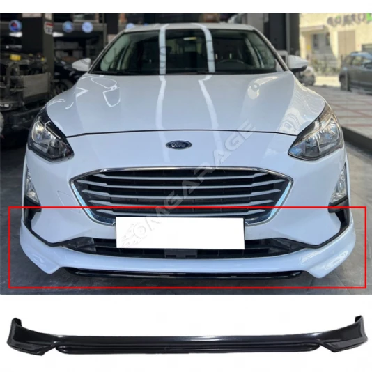 Ford Focus 4 Sedan Ön Ek Plastik Siyah karlık-ön-ek-bodykit 2019-2022