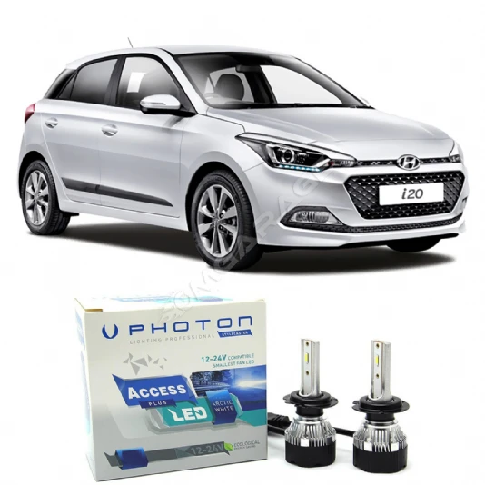Hyundai i20 Led Xenon Sis Far Ampulü H8 Access Yeni Seri Beyaz 2014+