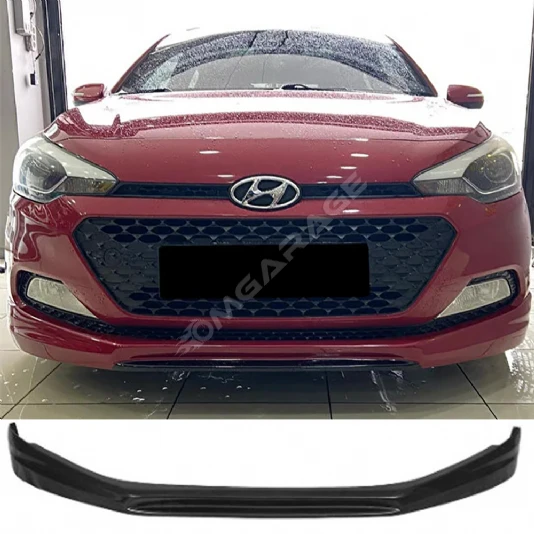 Hyundai i20 Sport Ön Ek Plastik Siyah karlık-ön-ek-bodykit 2014 2015 2016 2017 2018