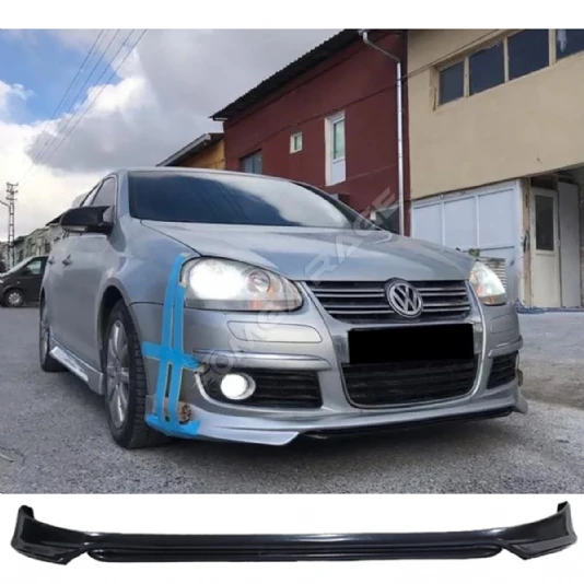 Vw Jetta Mk5 Ön Ek Plastik Siyah karlık-ön-ek-bodykit 2005 2006 2007 2008 2009 2010