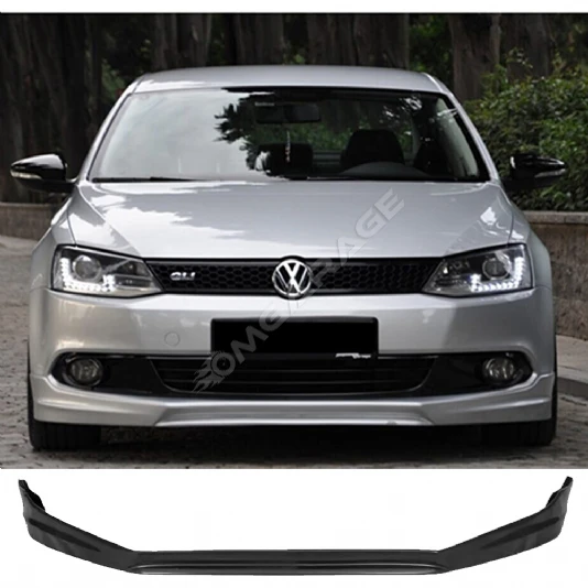 Vw Jetta Mk6 R Ön Ek Plastik Siyah karlık-ön-ek-bodykit 2010 2011 2012 2013 2014 Makyajsız Kasa