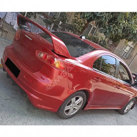 Mitsubishi Lancer Evo Arka Ek Plastik Siyah Difüzör Arka-bodykit-ek-karlık