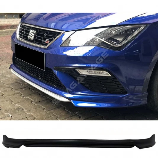 Seat Leon Mk3.5 Fr Abt Ön Ek Plastik Siyah karlık-ön-ek-bodykit 2017 2018 2019 2020 Makyajlı Kasa