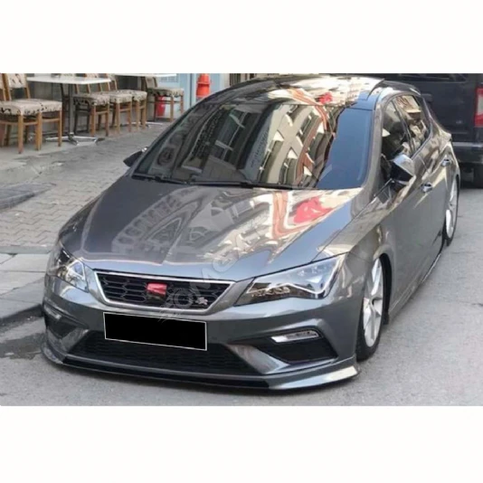 Seat Leon Mk3.5 FR Ön Ek Plastik Siyah karlık-ön-ek-bodykit 2017 2018 2019 2020 Makyajlı Kasa