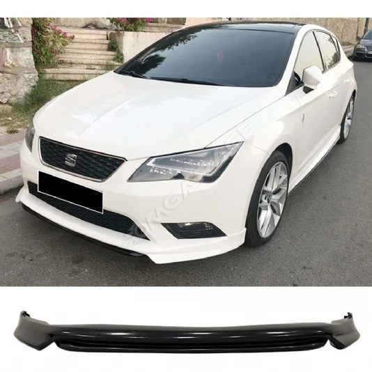 Seat Leon Mk3 Style Ön Ek Plastik Siyah karlık-ön-ek-bodykit 2012 2013 2014 2015 2016 Makyajsız Kasa