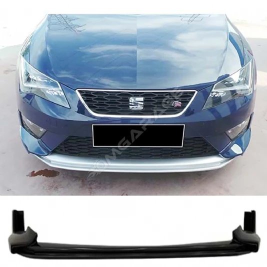 Seat Leon Mk3 Fr Dynamic Ön Ek Plastik Siyah ön-ek-bodykit 2012 2013 2014 2015 2016 Makyajsız Kasa