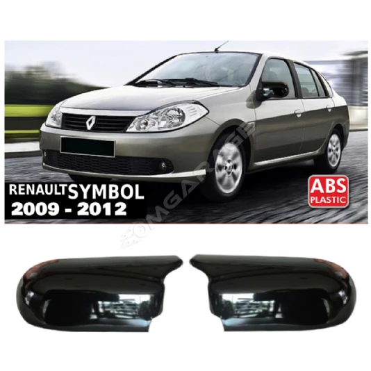 Renault Symbol 2 Batman Yarasa Ayna Kapağı Piona Black ABS 2009 - 2012