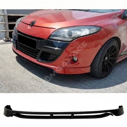 Renault Megane 3 Ön Ek 2 Parça Karlık Abs Plastik Mat Siyah 2008 - 2016