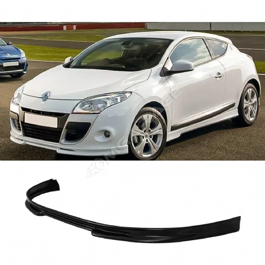Renault Megane 3 Servis Modeli Ön Ek Plastik Siyah karlık-ön-ek-bodykit 2008 - 2016