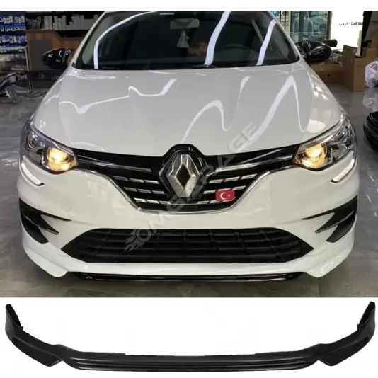 Renault Megane 4 Abt Ön Ek Plastik Siyah karlık-ön-ek-bodykit Makyajlı Kasa 2021 ve üzeri