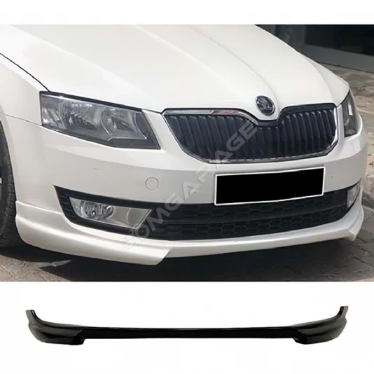 Skoda Octavia Rieger Ön Ek Plastik Siyah karlık-ön-ek-bodykit 2012 2013 2014 2015 2016 2017