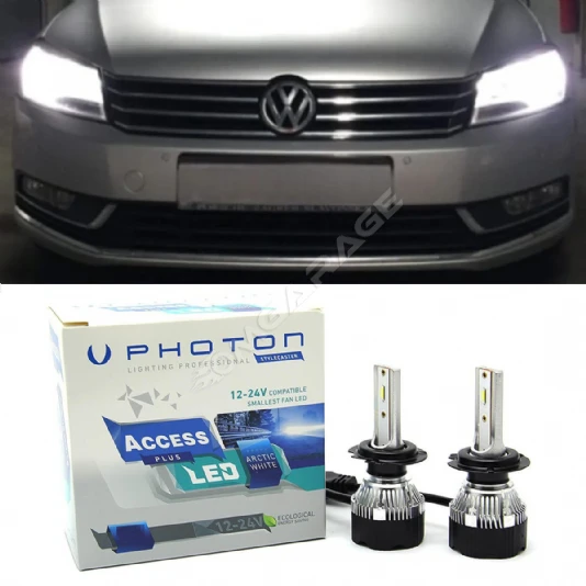 Vw Passat B7 Led Xenon Uzun Far Ampulü H7 Access Yeni Seri Beyaz