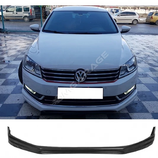 Vw Passat B7 Ön Ek Plastik Siyah karlık-ön-ek-bodykit 2011 2012 2013 2014