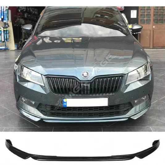 Skoda Super B Custom Ön Ek Plastik Siyah karlık-ön-ek-bodykit 2015 2016 2017 2018 2019