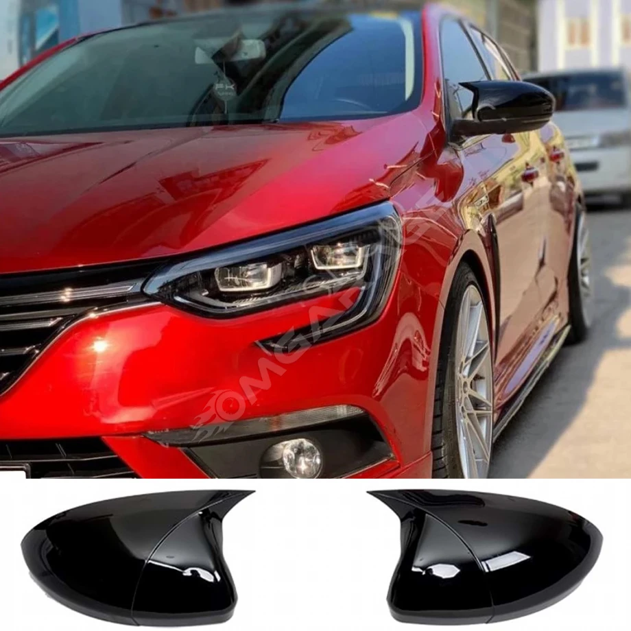 Renault Megane 4 Batman Yarasa Ayna Kapağı Piona Black ABS 2016 ve üzeri
