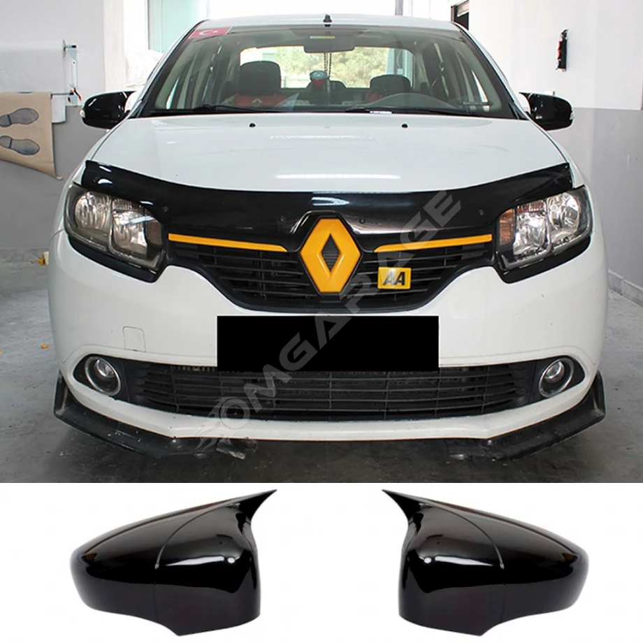 Renault Symbol 3 Batman Yarasa Ayna Kapağı Piona Black ABS 2012 ve üzeri