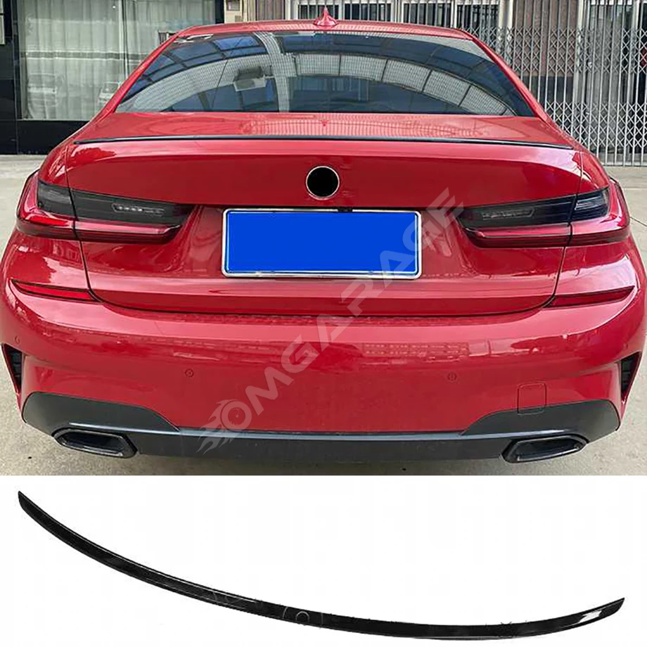 Bmw G20 M3 Bagaj Üstü İthal Spoiler Parlak Siyah Plastik Spoyler 2019-2022