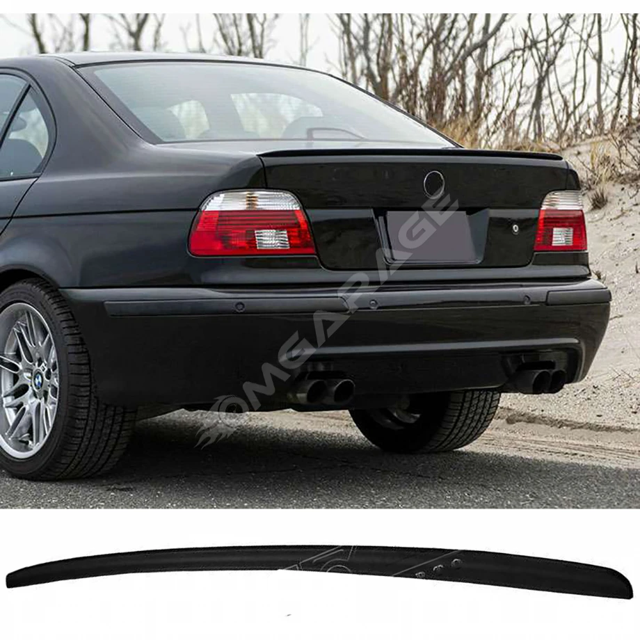 Bmw E39 M5 Bagaj Üstü İthal Spoiler Parlak Siyah Plastik Spoyler
