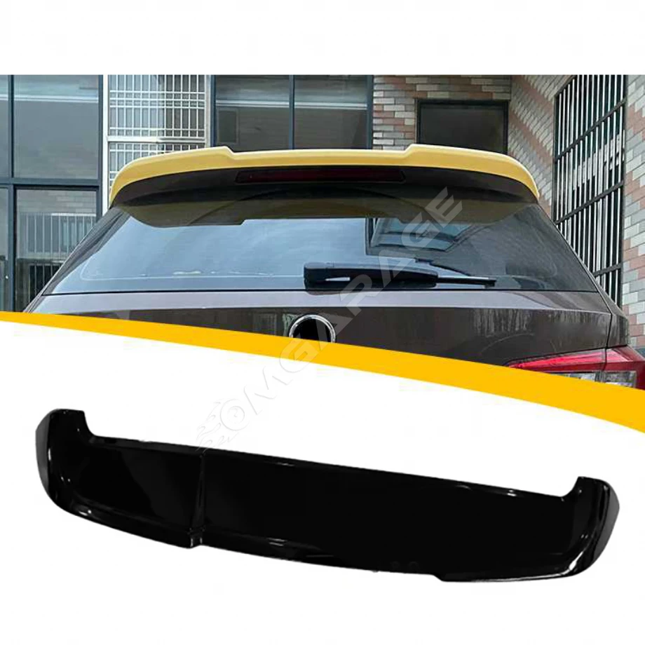 Skoda Kodiaq İthal Spoiler Parlak Siyah Plastik Spoyler