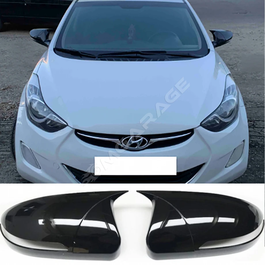 Hyundai Elantra Sinyalli Batman Yarasa Ayna Kapağı Parlak Siyah ABS 2011 2012 2013 2014 2015