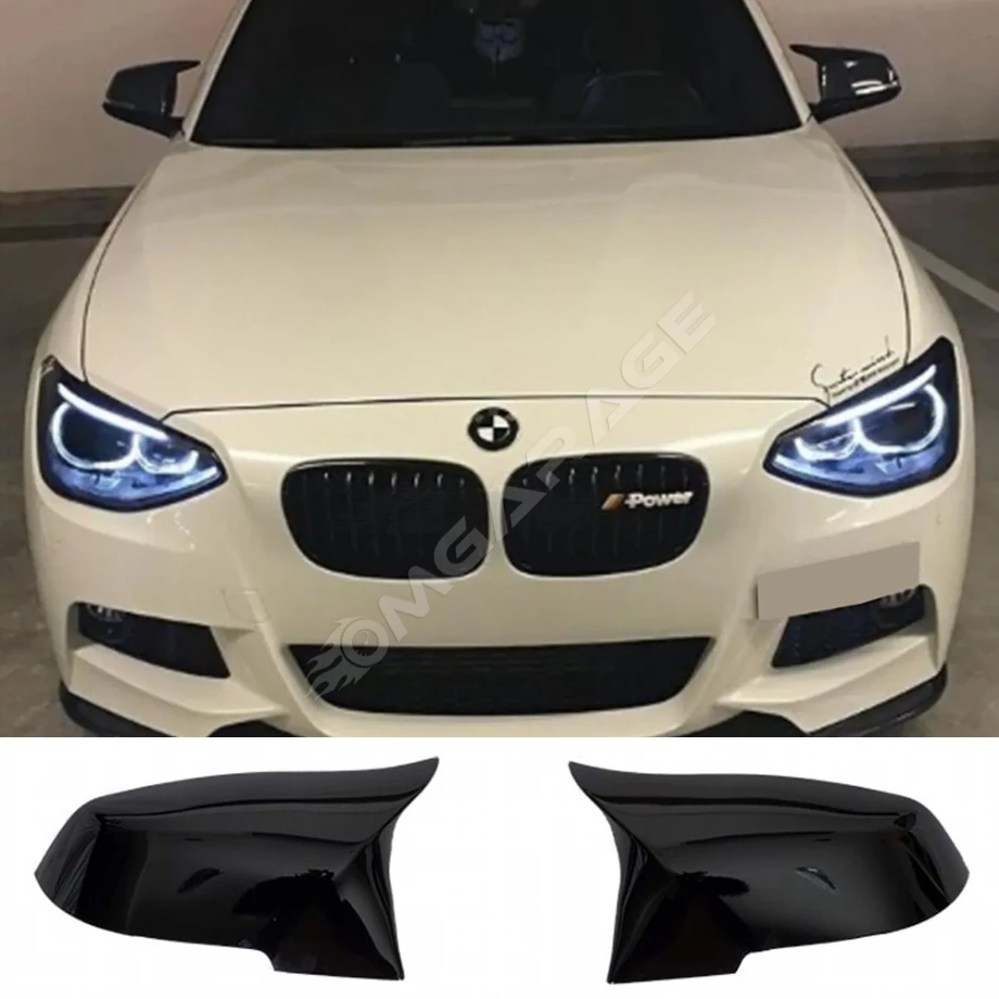 Bmw F20 M1 Tırnaklı Batman Yarasa Ayna Kapağı Piona Black ABS 2011-2019